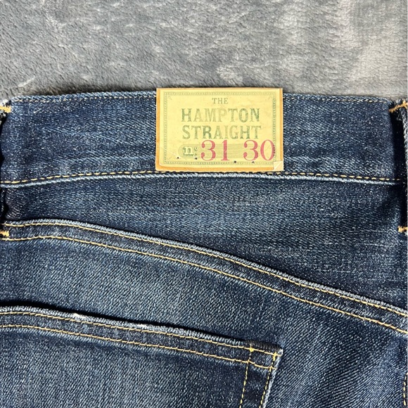NWT Polo Ralph Lauren 31X30 Hampton Straight Blue Jeans Medium Wash Cotton Blend - Picture 6 of 15